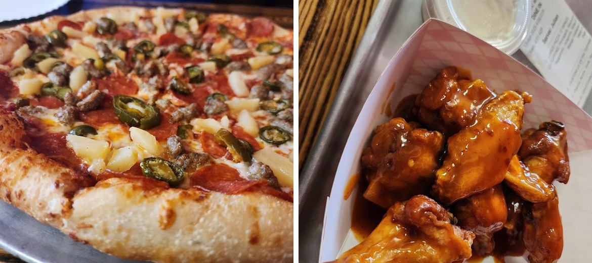Adam's Pizza Menu