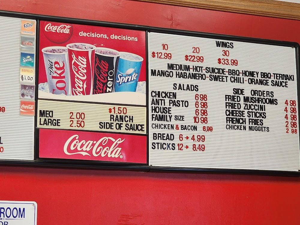 Adam's Pizza Menu image 3